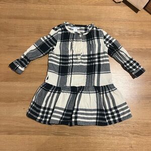 Ralph Lauren Black and White Plaid Dress